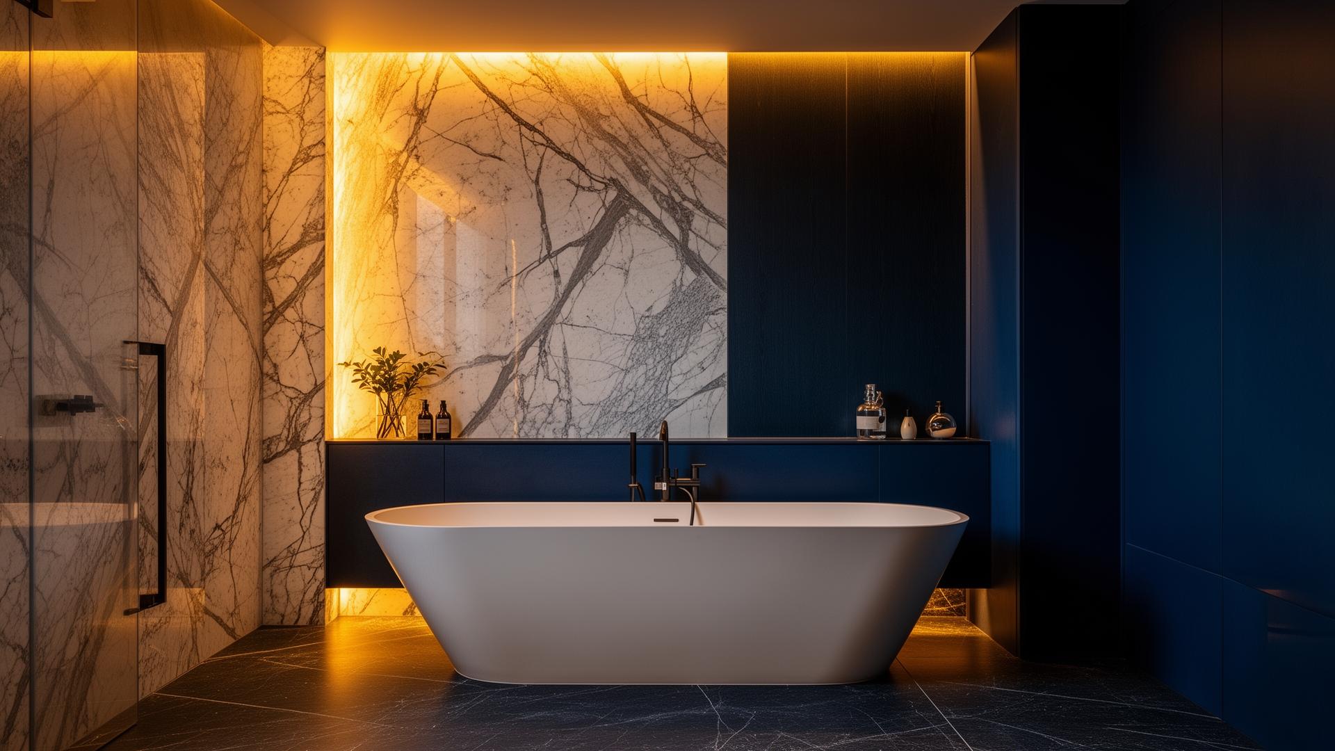 Luxury bathroom remodel